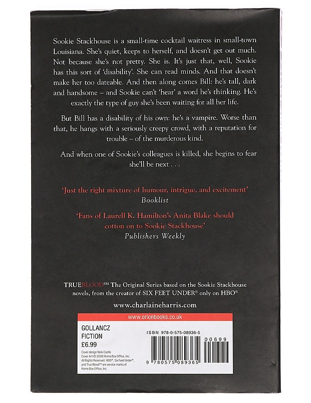 Dead until dark - Charlaine Harris - Fantasia- ja scifi - 10105426940 - 1