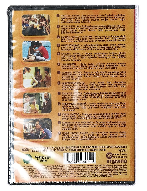 Serranon perhe, 1. tuotantokausi - DVD - DVD-elokuvat - 10105426952 - 1