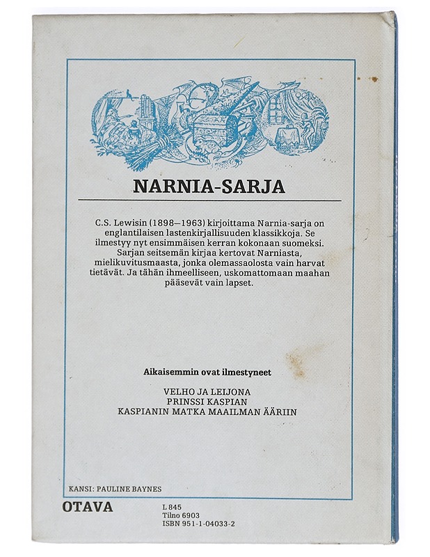 Hopeinen tuoli - Lewis, C. S. - Lastenkirjat - 10105426968 - 1