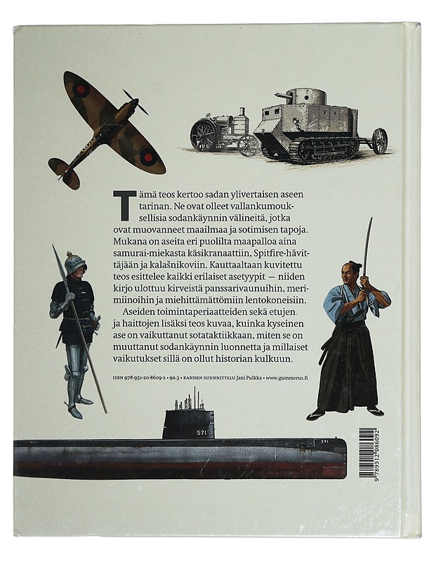 Sata asetta joilla tehtiin historiaa - McNab, Chris - Tietokirjat - 10105427063 - 1