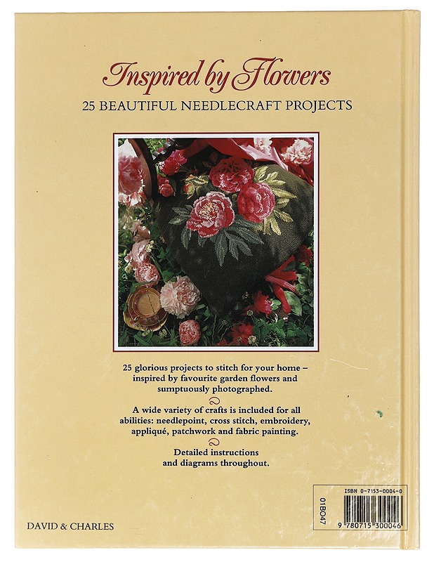 Inspired by Flowers : 25 beautiful needlecraft projects - Green, Caroline - Tietokirjat ja oppaat - 10105427089 - 1