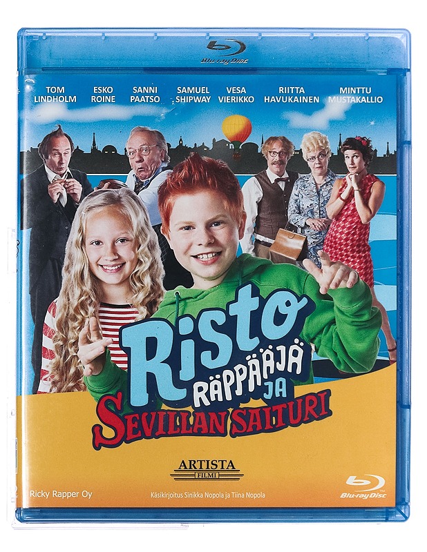 Risto Räppääjä ja Sevillan saituri - Blu-Ray - Blu-ray-levyt - 10105427106 - 0