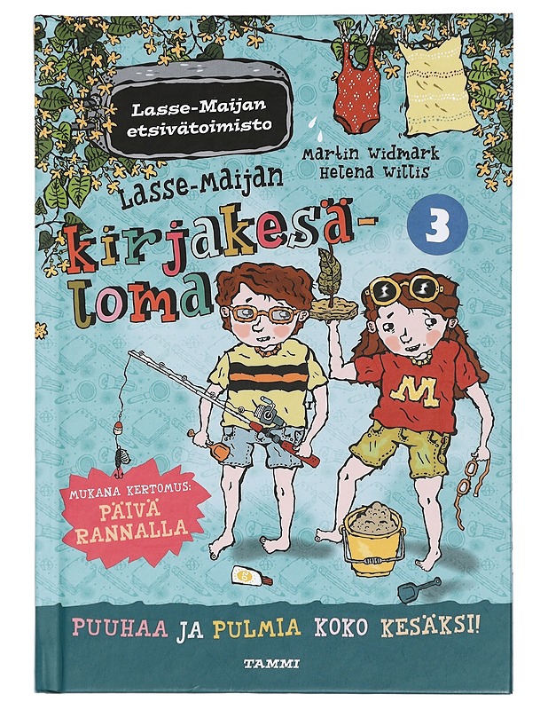 Lasse-Maijan kesälomakirja : päivä rannalla - Widmark, Martin - Lastenkirjat - 10105427113 - 0
