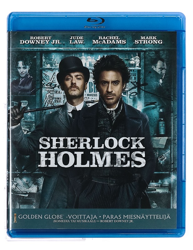 Sherlock Holmes - Blu-Ray - Blu-ray-levyt - 10105427129 - 0