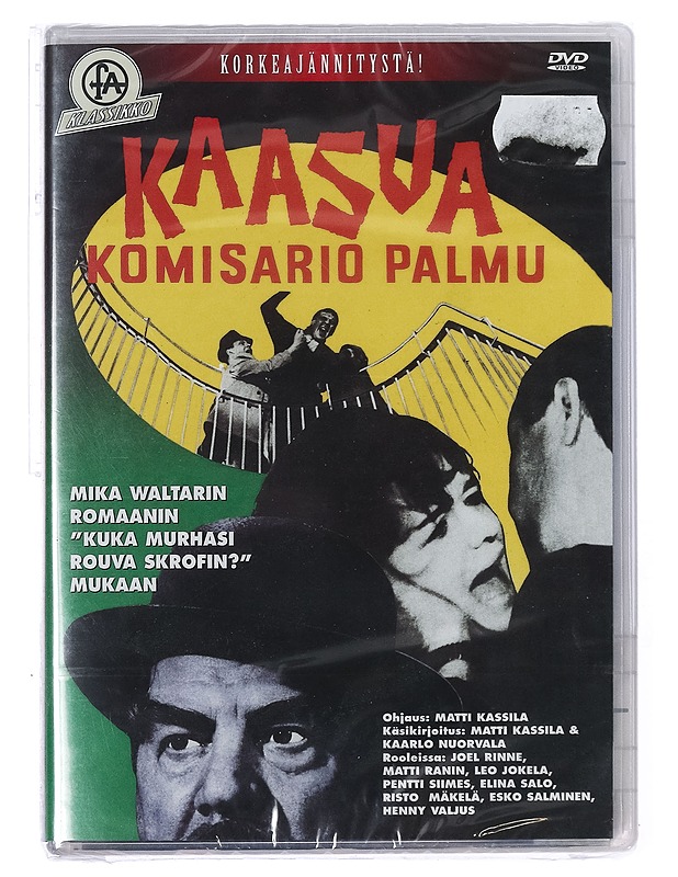 Kaasua, komisario Palmu! - DVD - DVD-elokuvat - 10105427190 - 0