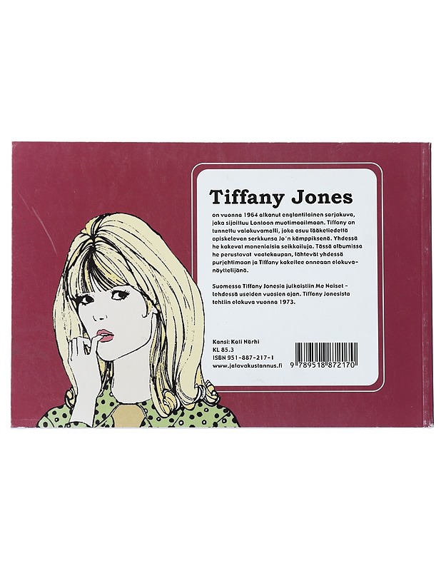 Tiffany Jones - Tourret, Pat - Sarjakuvat - 10105427195 - 1