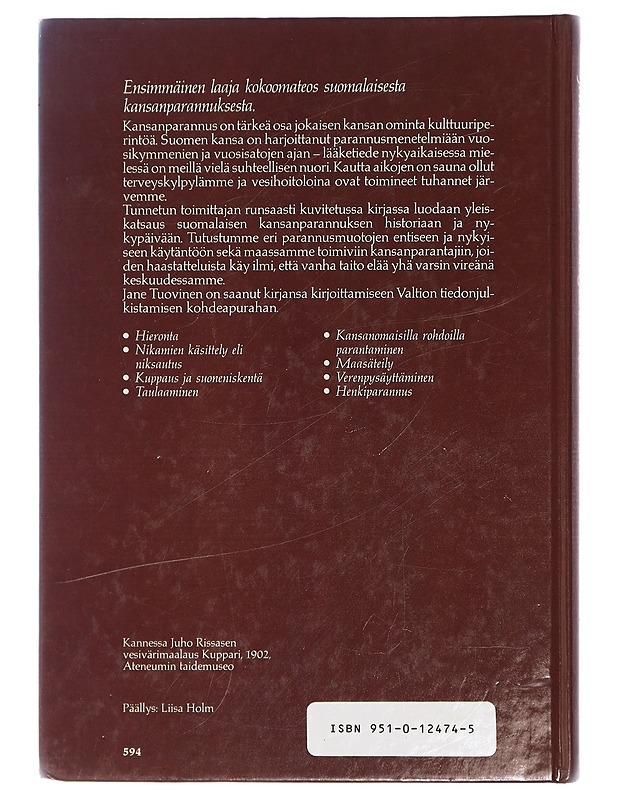 Tietäjistä Kuppareihin, Kansanparannuksesta ja parantajista Suomessa - Harrastekirjat - 10105427202 - 1