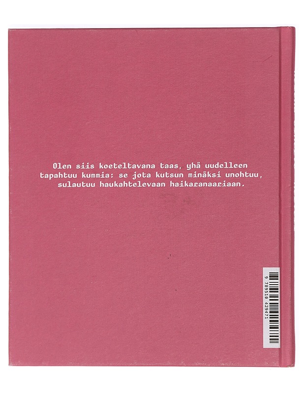 Merveli : runoja - Helena Sinervo - Romaanit ja novellit - 10105427199 - 1