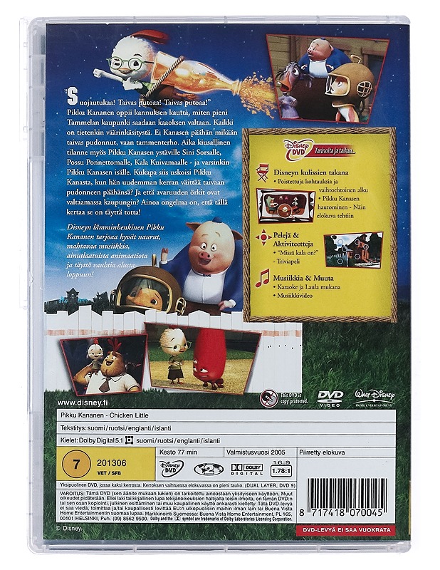 Pikku Kananen - DVD - DVD-elokuvat - 10105427209 - 1