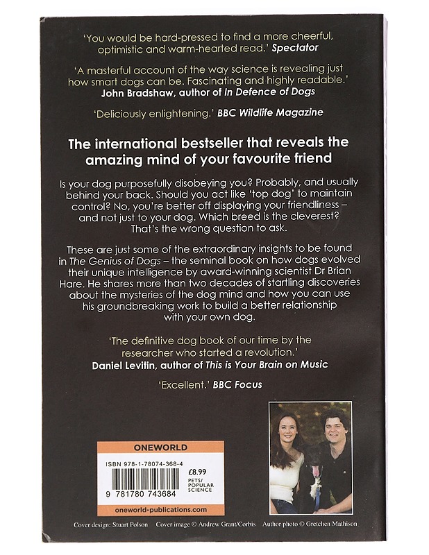 The Genius of Dogs - Brian Hare & Vanessa Woods - Romaanit ja novellit - 10105427230 - 1