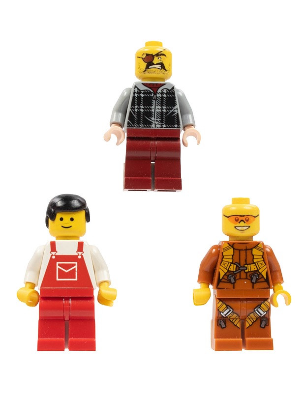LEGO minifiguuri, 3 kpl - Lasten lelut - 10105427270 - 0