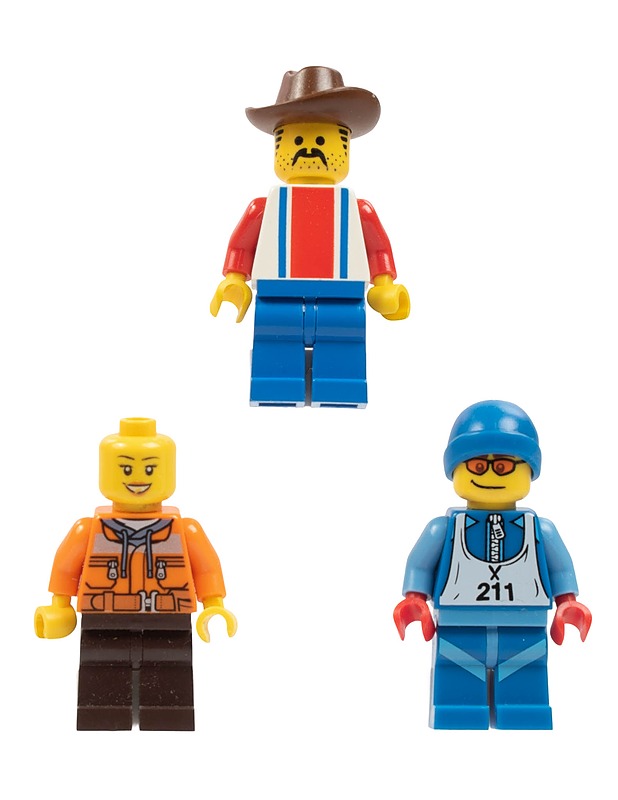 LEGO minifiguuri, 3 kpl - Lasten lelut - 10105427290 - 0