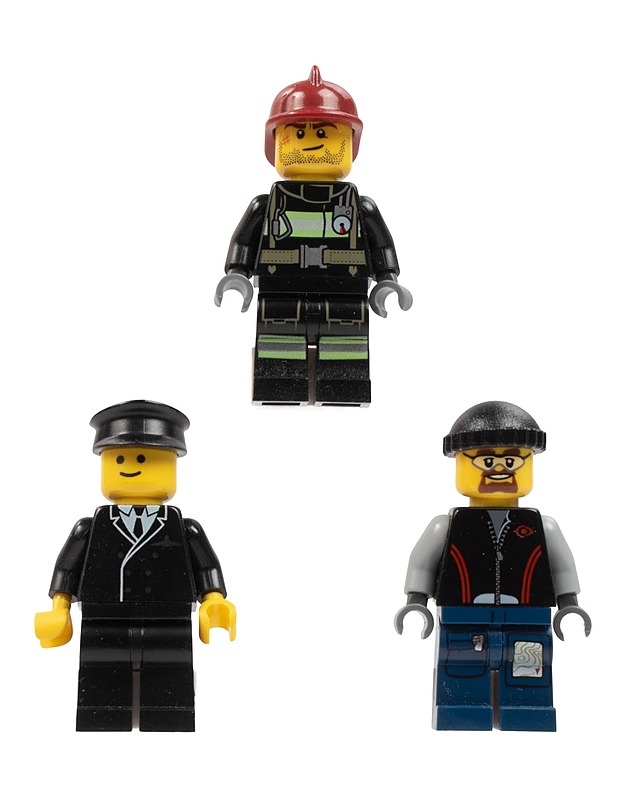 LEGO minifiguuri, 3 kpl - Lasten lelut - 10105427293 - 0