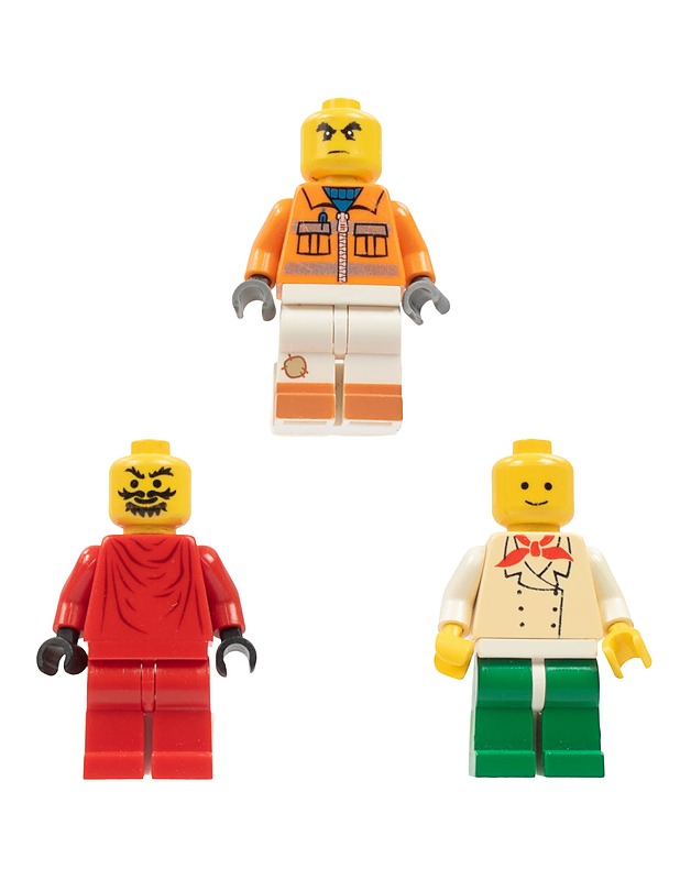LEGO minifiguuri, 3 kpl - Lasten lelut - 10105427313 - 0