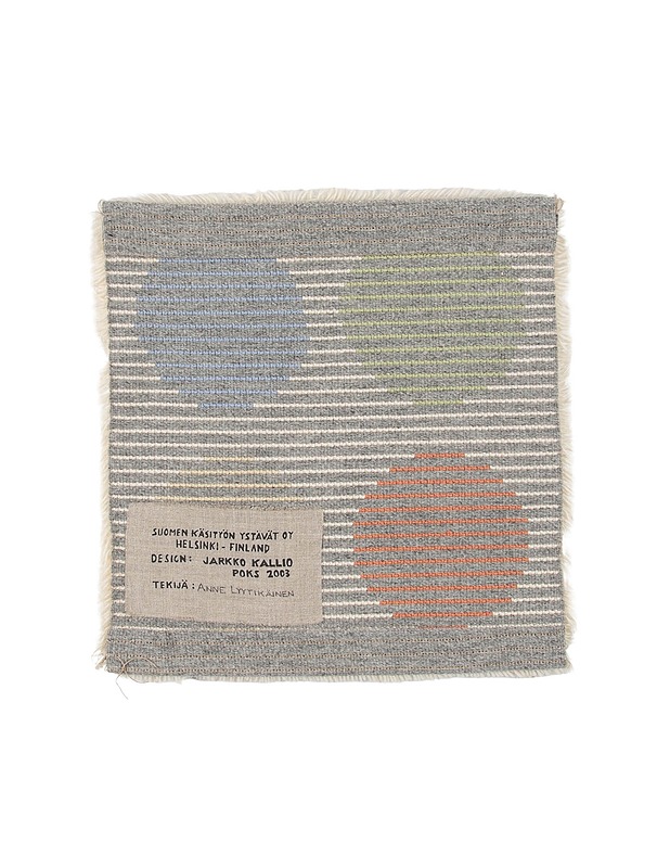 "Poks" ryijy, 50 x 50 cm - The Most Wanted sisustus ja huonekalut - 10105427348 - 1