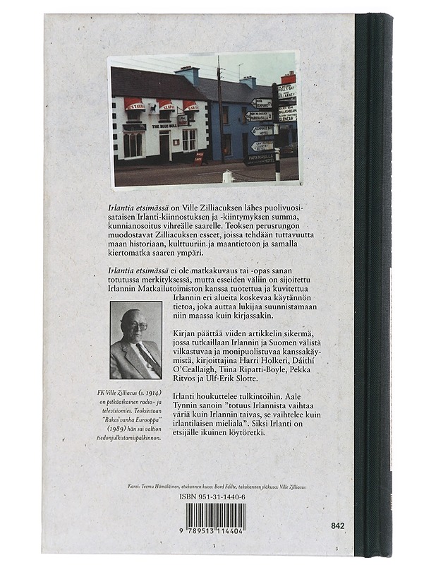Irlantia etsimässä - Ville Zilliacus - Historiakirjat - 10105427409 - 1
