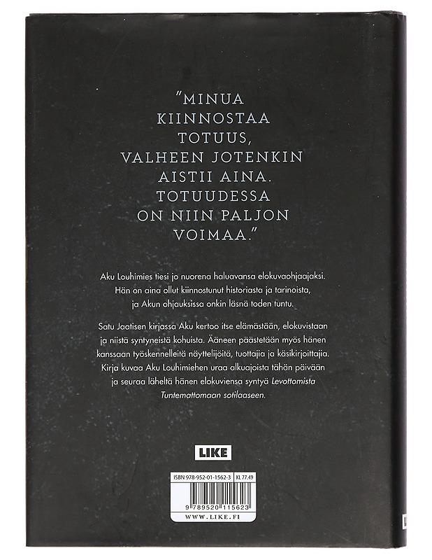 Aku Louhimies : Elokuvaunelmia - Satu Jaatinen - Elämäkerrat ja muistelmat - 10105427414 - 1