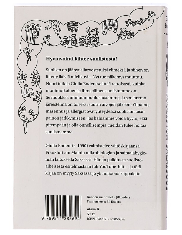 Suoliston salaisuus : kaikki kehomme keskeisestä elimestä - Enders, Giulia - Tietokirjat ja oppaat - 10105427474 - 1