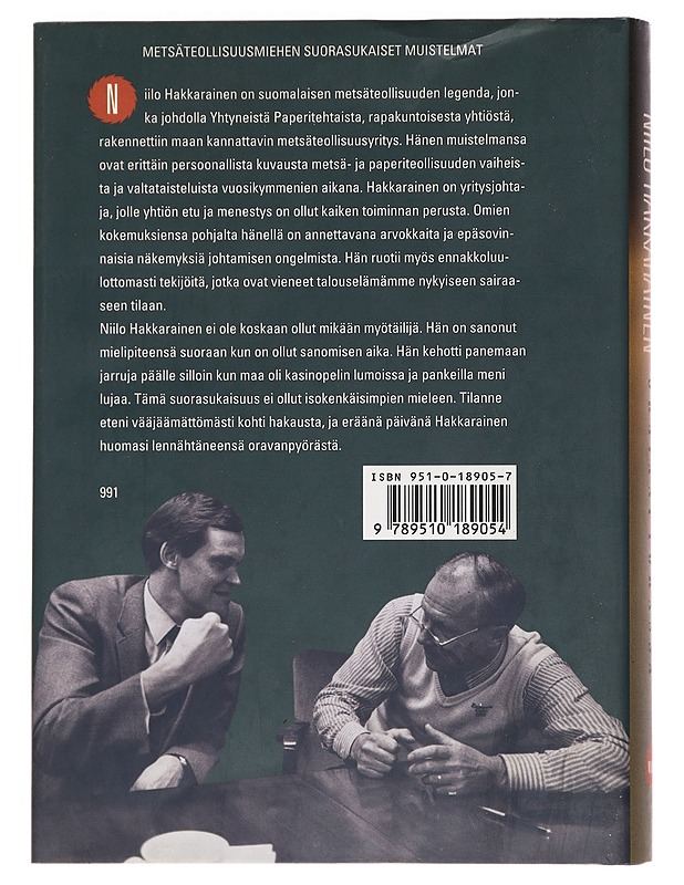 Oravanpyörässä - Niilo Hakkarainen - Elämäkerrat ja muistelmat - 10105427489 - 1