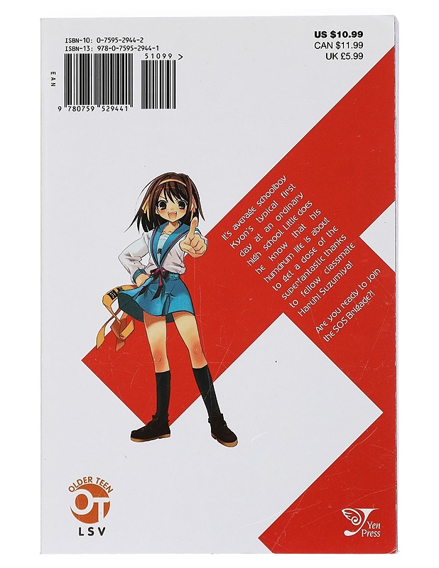 The melancholy of Haruhi Suzumiya. 1 - Tanigawa, Nagaru - Sarjakuvat - 10105427507 - 1