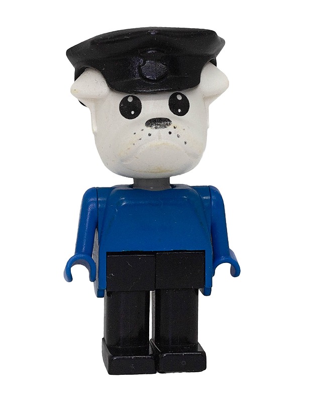 LEGO Fabuland Constable Clarke Bulldog figuuri - Lasten lelut - 10105427548 - 0