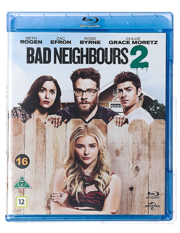 Bad Neighbours 2 - Blu-Ray - Blu-ray-levyt - 10105427605 - 0