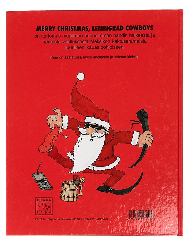 Merry Christmas : Leningrad Cowboys - Hämäläinen, Seppo - Joulukirjat - 10105427613 - 1