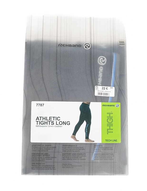 REHBAND Tech Line pitkät housut - Kuntoilu - 10105427618 - 0