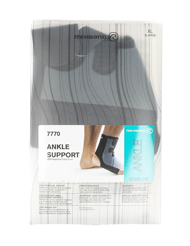 REHBAND Core Line nilkkatuki, XL - Kuntoilu - 10105427628 - 0