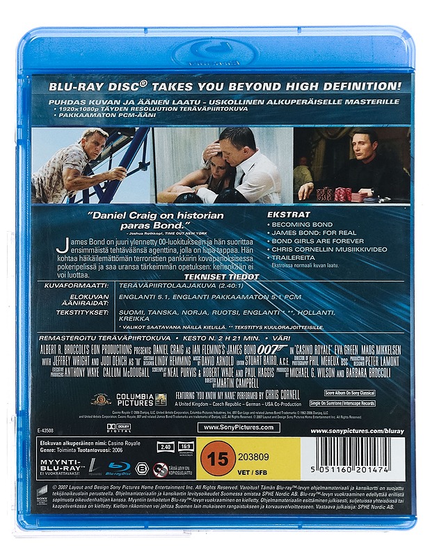 Casino Royale - Blu-Ray - Blu-ray-levyt - 10105427642 - 1