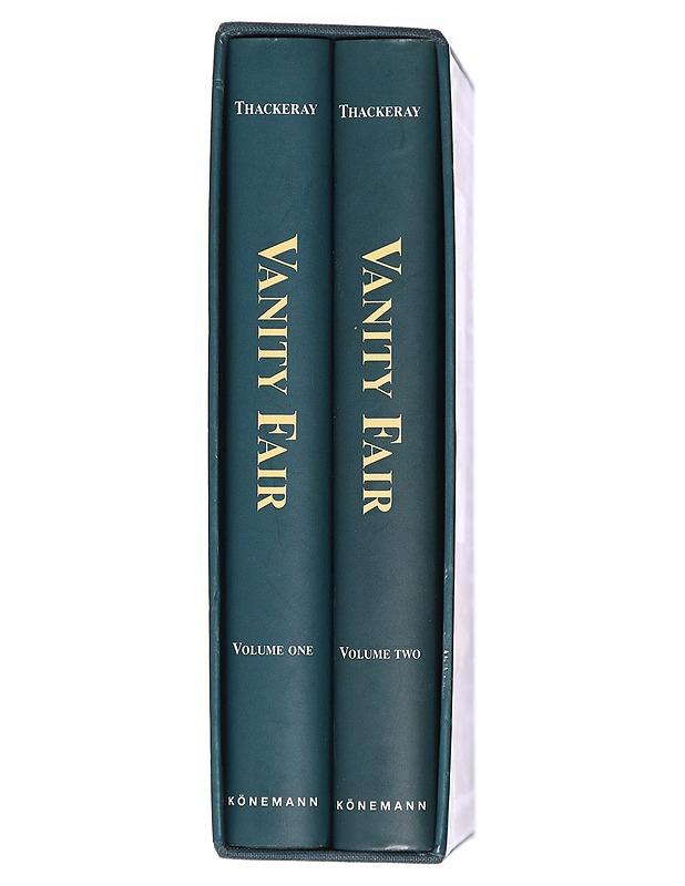 Vanity Fair Volume One & Two - William Makepeace Thackeray - Kaunokirjallisuus - 10105427673 - 1