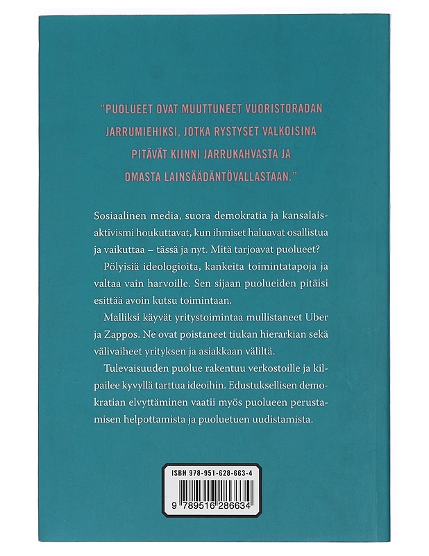 Pelastakaa Puolueet! - Matti Apunen - Historiakirjat - 10105427727 - 1