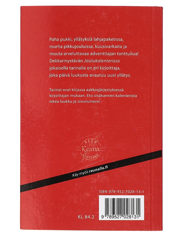 Joulukalenteri : 24 jännityskertomusta - Mäntylä, Juha - Joulukirjat - 10105427746 - 1