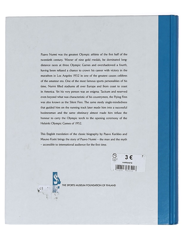 Legendary Runner : A biography of Paavo Nurmi - Paavo Karikko and Mauno Koski - Elämäkerrat ja muistelmat - 10105427749 - 1