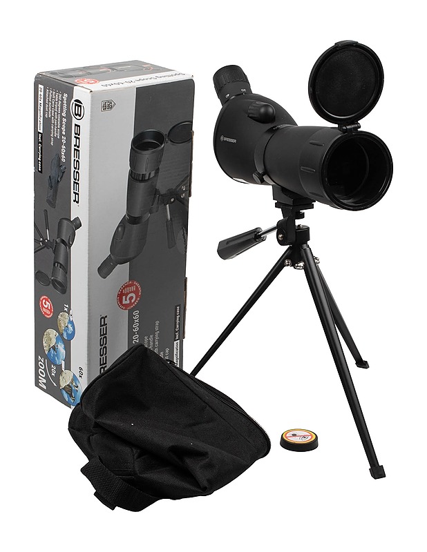 BRESSER kaukoputki, 20-60x60 - Muut urheiluvälineet ja vapaa-aika - 10105427781 - 0