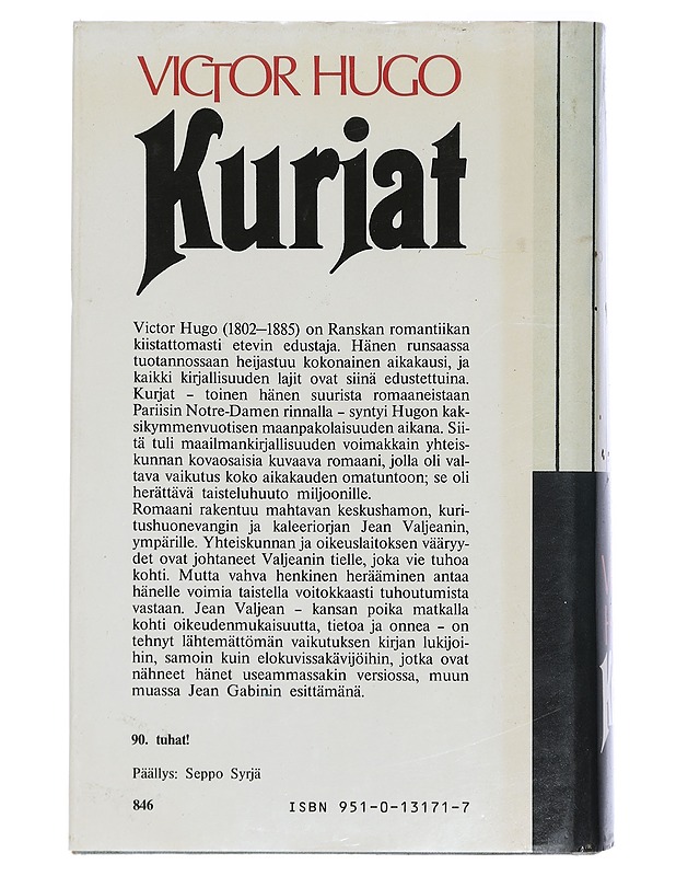 Kurjat - Hugo, Victor - Romaanit ja novellit - 10105427818 - 1