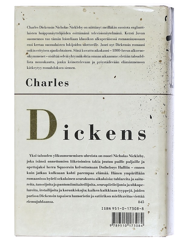 Nicholas Nicklebyn elämä ja seikkailut - Dickens,Charles - Romaanit ja novellit - 10105427824 - 1