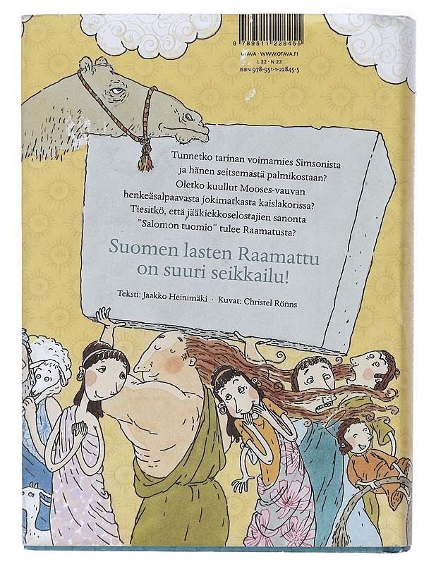 Suomen lasten Raamattu - Heinimäki, Jaakko - Historiakirjat - 10105427835 - 1