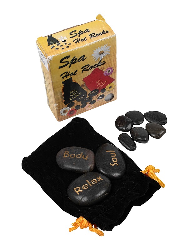 SPA Hot Rocks kuumakivihierontasetti - Muut urheiluvälineet ja vapaa-aika - 10105427844 - 0