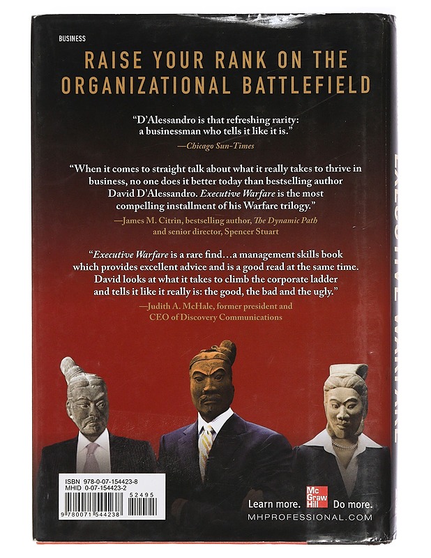 Executive Warfare: 10 Rules of Engagement for Winning Your War for Success - D'Alessandro, David - Tietokirjat ja oppaat - 10105427847 - 1