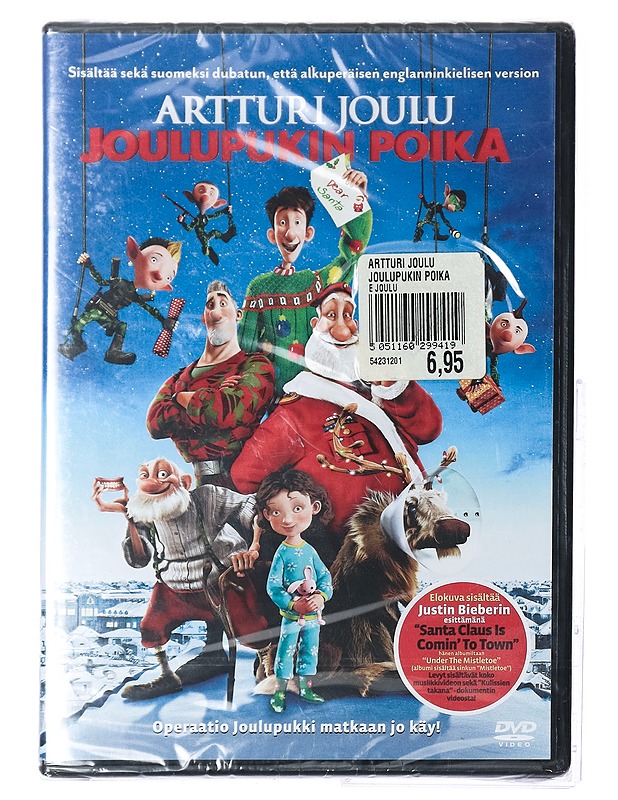 Artturi Joulu: Joulupukin Poika - DVD - Joulutuotteet - 10105427876 - 0