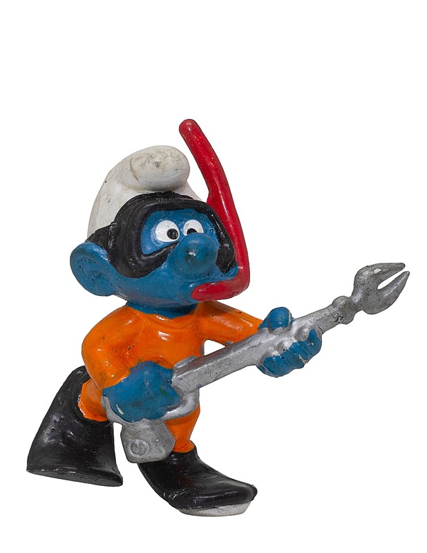 PEYO Sukeltaja Smurffi hahmo - Lasten lelut - 10105427883 - 0