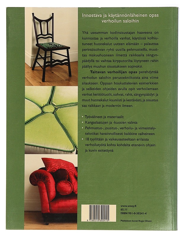 Taitavan verhoilijan opas - Fulton, Nicole - Tietokirjat ja oppaat - 10105427940 - 1