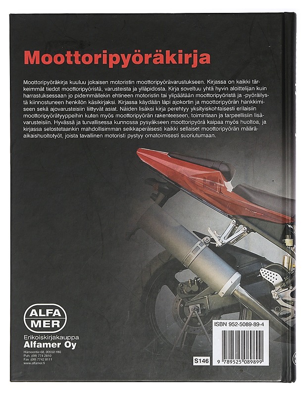 Moottoripyöräkirja - Seeley, Alan - Tietokirjat ja oppaat - 10105427950 - 1
