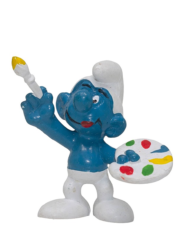 SCHLEICH Maalaaja-Smurffi hahmo - Lasten lelut - 10105427979 - 0