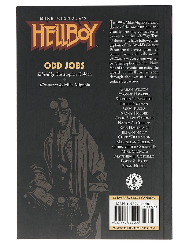 Hellboy: Odd Jobs - Mignola, Mike - Sarjakuvat - 10105428009 - 1