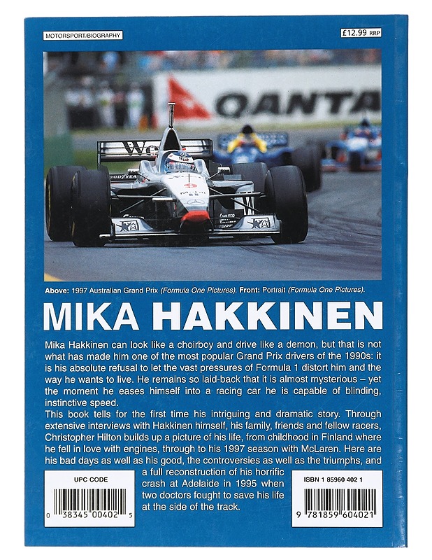 Mika Hakkinen : doing what comes naturally - Christopher Hilton - Elämäkerrat ja muistelmat - 10105428012 - 1
