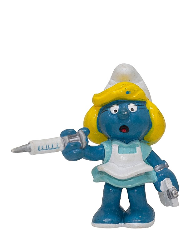 SCHLEICH Hoitaja-Smurffiina hahmo - Lasten lelut - 10105428014 - 0