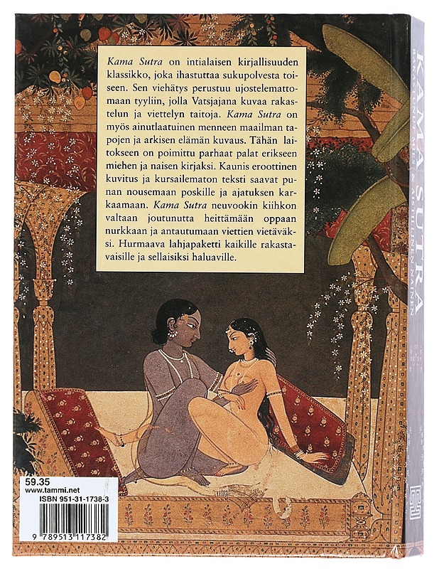 Kama Sutra : Rakastunut mies ; Aistillinen nainen- Vatsjajana - Tietokirjat ja oppaat - 10105428034 - 1