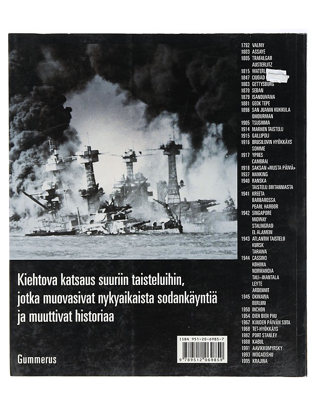 50 taistelua jotka muuttivat maailmaa - Newark, Tim - Historiakirjat - 10105428039 - 1